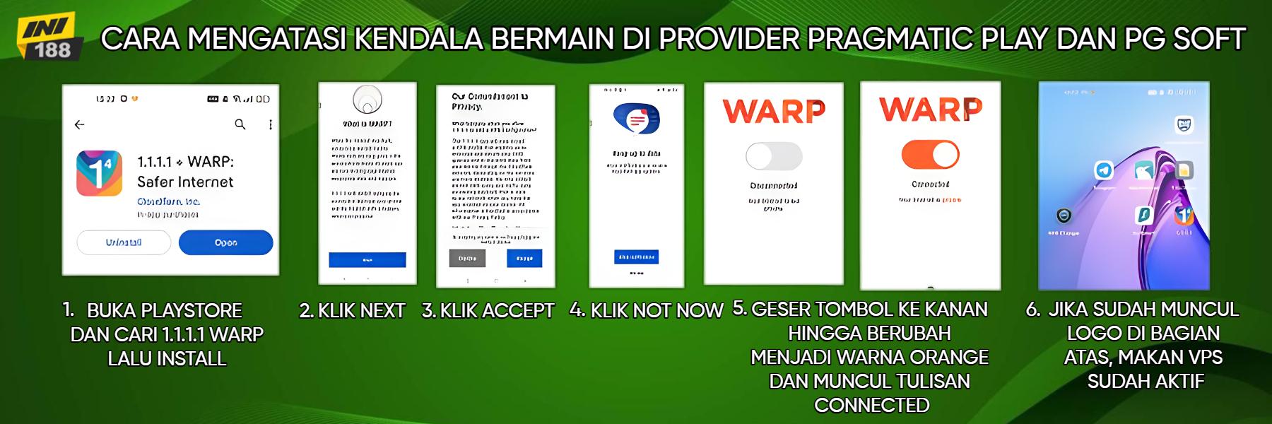VPN WARP INI188